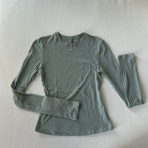 Green Skims Long Sleeve